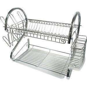 Dish Rack - Chrome Plated