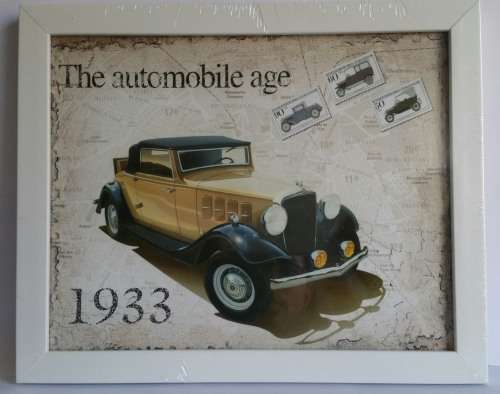 Vintage Car Pictures In Frame
