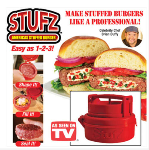 STUFZ BURGER MAKER/ BURGER PRESS