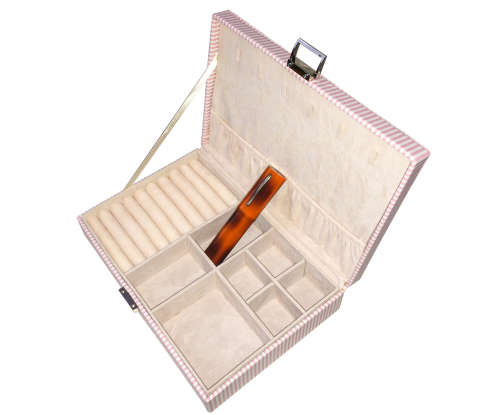 Paris Jewel box Leather Finish Single Tier