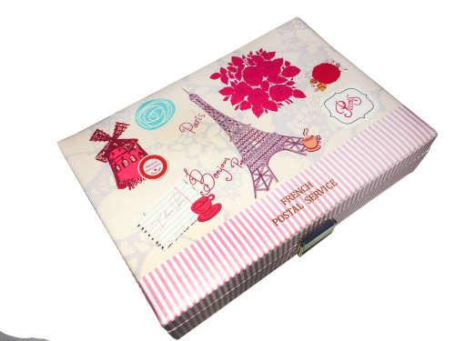 Paris Jewel box Leather Finish Single Tier