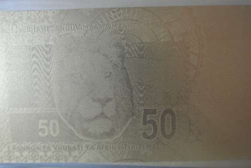 24 carat Nelson Mandela Bank Note Collection limited Edition