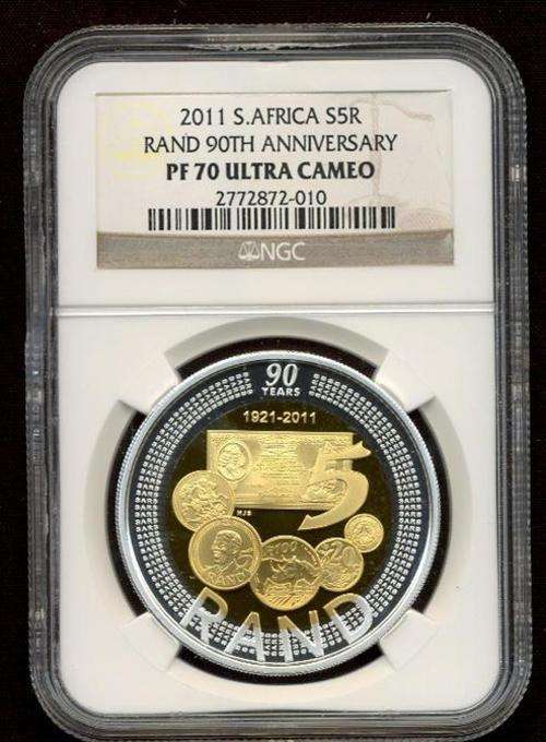 2011 SARB CROWN PF 70 NGC