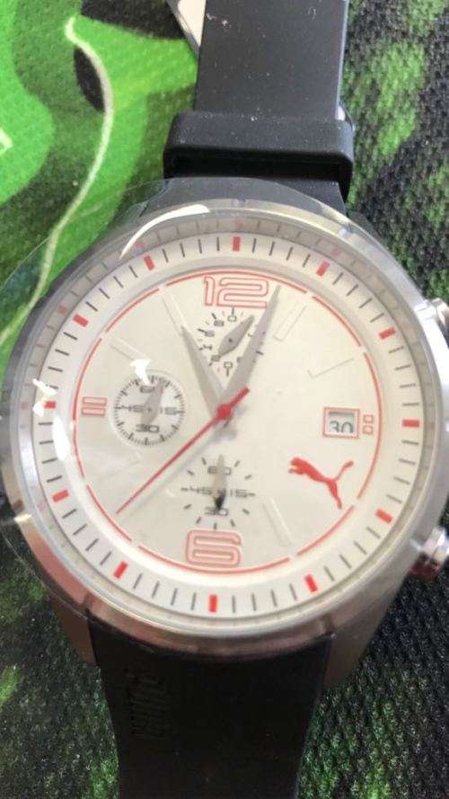 Authentic PUMA Driver Chronograph Mens Watch