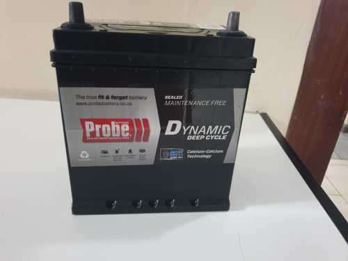 PROBE DYNAMIC DEEP CYCLE CAR BATTERY 615D