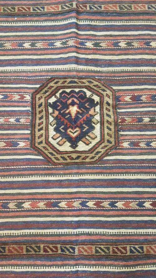 Persian carpet afg timani kelim 190 x 120(with certificate)