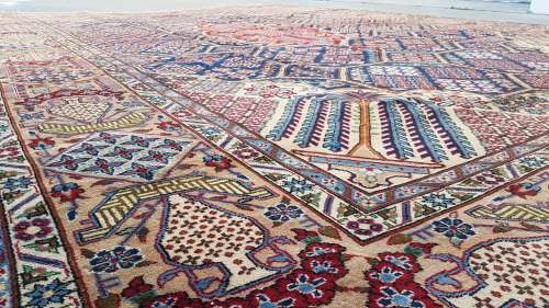 Persian Carpet najafabad 530cm x 340cm hand knotted  (with certificate )