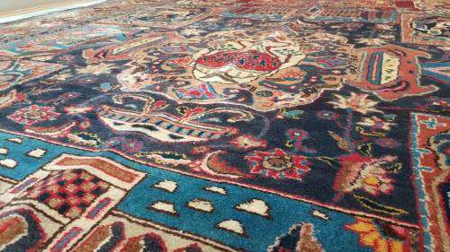 PERSIAN CARPET KASHMAR HISTORICAL DESIGN 3m x 2m HAND KNOTTED (WITH CERTIFICATE)