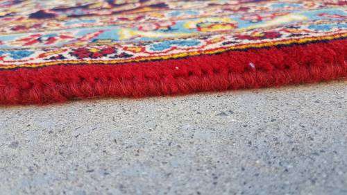 Persian carpet kashan 432cm x 282cm hand knotted (with certificate)