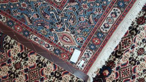 persian rug moot 308cm x 210cm hand woven (with certificate)