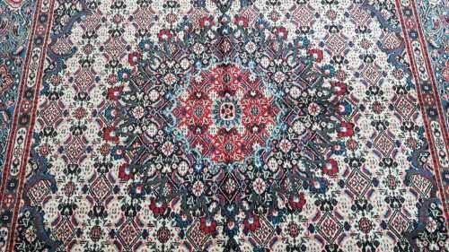persian rug moot 308cm x 210cm hand woven (with certificate)