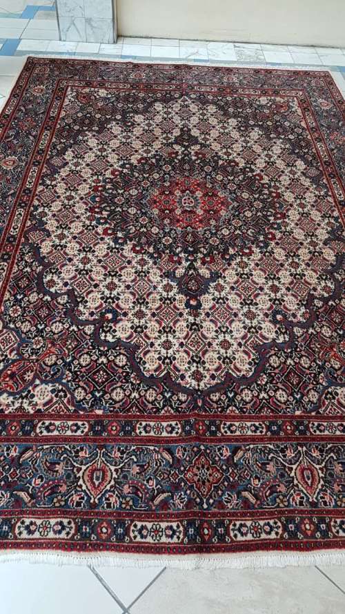 persian rug moot 308cm x 210cm hand woven (with certificate)