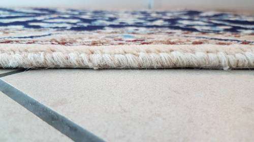 Persian carpet naien 300cm x 74cm hand knotted (with certificate)