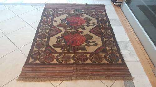 AFGHAN TAIMANI 190CM X 120CM HAND KNOTTED (WITH CERTIFICATE)