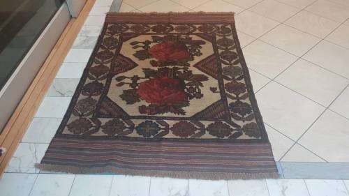 AFGHAN TAIMANI 190CM X 120CM HAND KNOTTED (WITH CERTIFICATE)