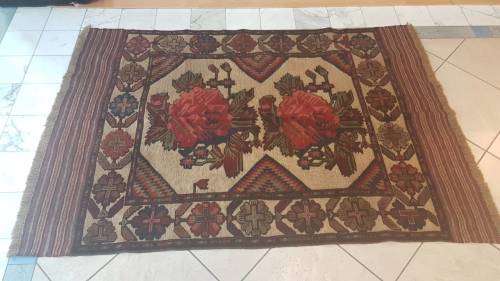 AFGHAN TAIMANI 190CM X 120CM HAND KNOTTED (WITH CERTIFICATE)