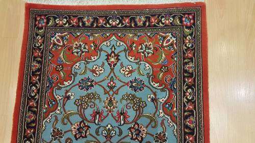 Persian Qom Carpet 195cm x 68cm Hand knotted