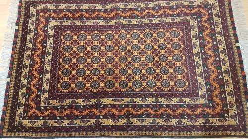 Persian Afghan Koja Roshna 124cm x 80cm Hand Knotted