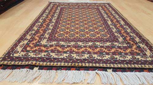 Persian Afghan Koja Roshna 124cm x 80cm Hand Knotted