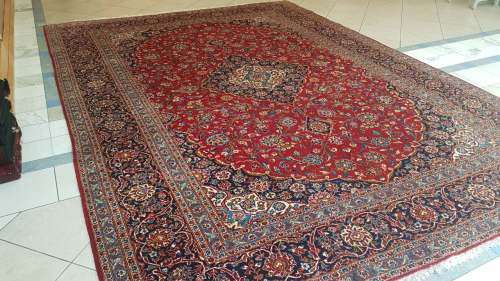 Persian Kashan Carpet 390cm x 285cm Hand Knotted