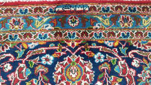 Persian Kashan Carpet 390cm x 285cm Hand Knotted