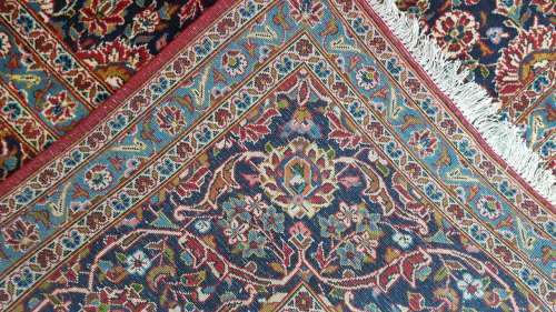 Persian Kashan Carpet 390cm x 285cm Hand Knotted