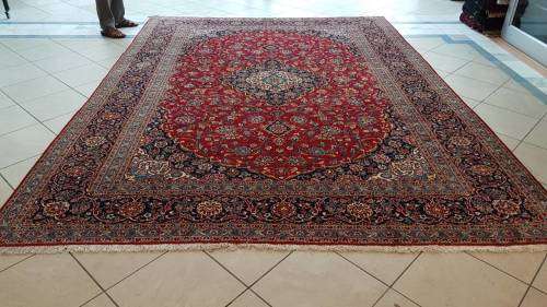 Persian Kashan Carpet 390cm x 285cm Hand Knotted