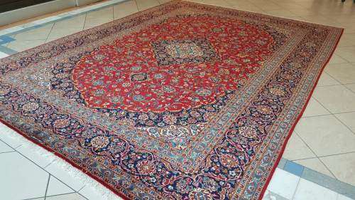 Persian Kashan Carpet 390cm x 285cm Hand Knotted