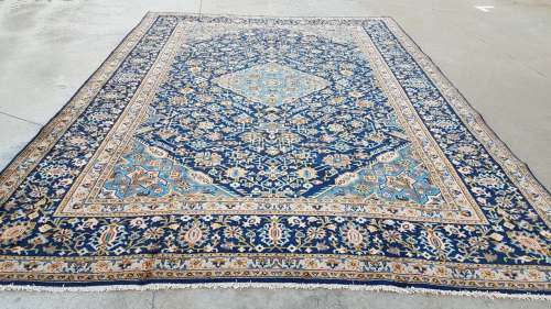 Persian Kashan Carpet 406cm x 288cm Hand Knotted