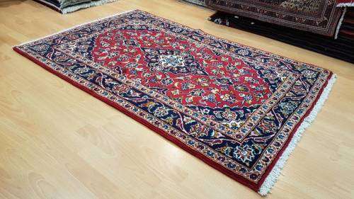Persian Kashan Carpet 152cm x 102cm Hand Knotted
