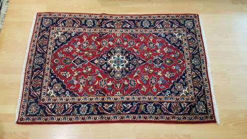 Persian Kashan Carpet 152cm x 102cm Hand Knotted