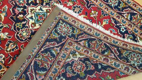 Persian Kashan Carpet 152cm x 102cm Hand Knotted