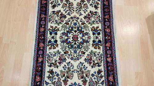 Very Fine Persian Sarough Carpet 125cm x 72cm Hand Knotted