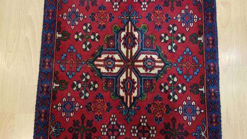 Persian Joshegan Carpet 97cm x 60cm Hand Knotted