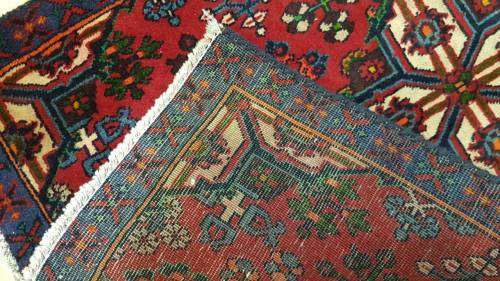 Persian Joshegan Carpet 97cm x 60cm Hand Knotted