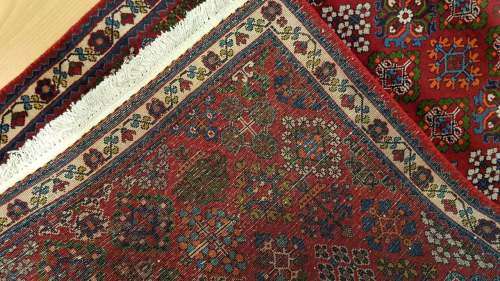 Persian Joshegan Carpet 183cm x 93cm Hand Knotted
