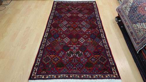 Persian Joshegan Carpet 183cm x 93cm Hand Knotted