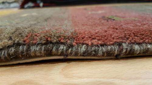 Persian gabbeh Carpet 124cm x 47cm Hand Knotted