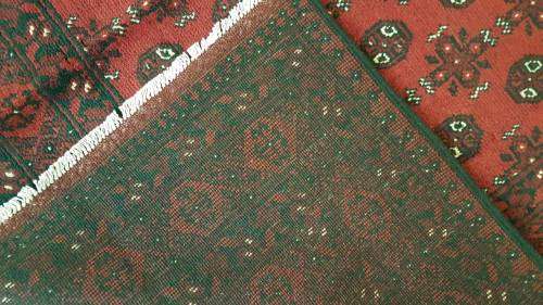 Special Offer!!!PERSIAN CARPET AFGHAN TORKAMAN  285cm x 200cm HAND KNOTTED(with certificate}