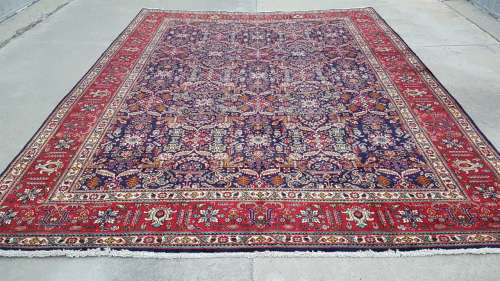 Persian Tabriz Carpet 403cm x 303 Hand Knotted