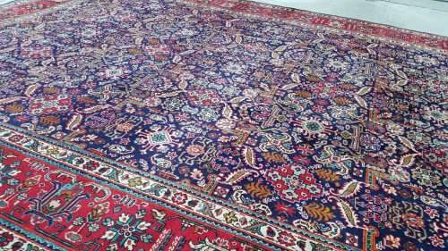 Persian Tabriz Carpet 403cm x 303 Hand Knotted