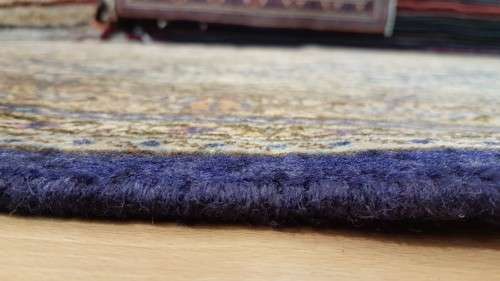 Persian Moud Carpet 197cm x 119cm Hand Knotted