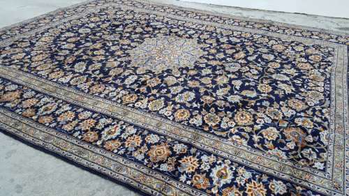 Persian Kashan Carpet 392cm x 312cm Hand Knotted