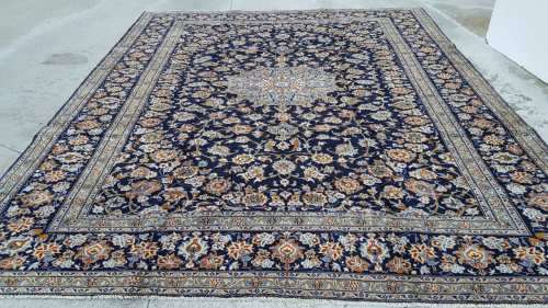 Persian Kashan Carpet 392cm x 312cm Hand Knotted