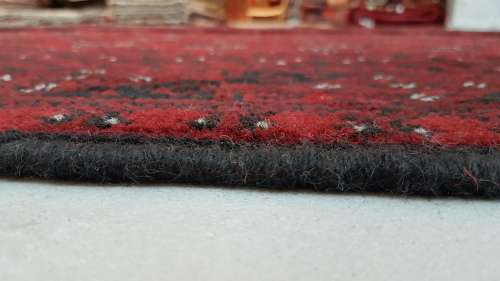 Special Offer!!Persian Red Afghan Carpet 292cm x 195cm Hand Knotted