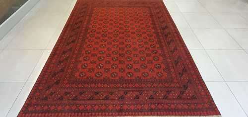 Afghan Turkaman Carpet 300cm x 200cm Hand knotted