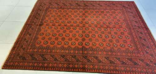 Afghan Turkaman Carpet 300cm x 200cm Hand knotted