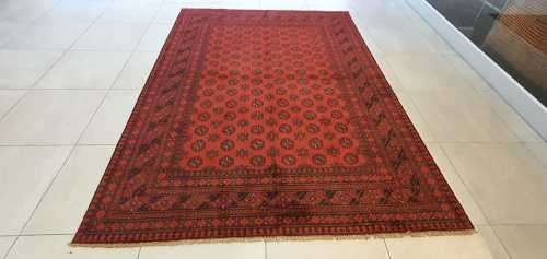 Afghan Turkaman Carpet 300cm x 200cm Hand knotted