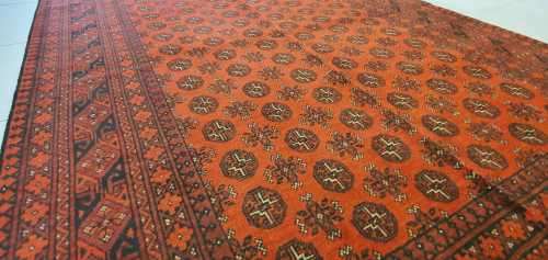 Afghan Turkaman Carpet 300cm x 200cm Hand knotted