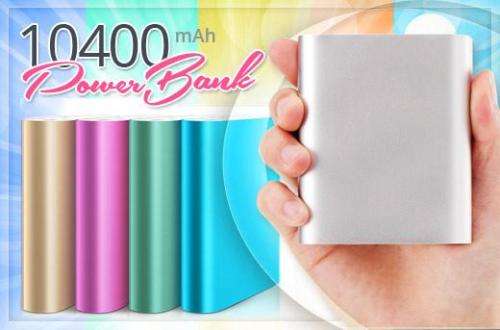 Brand new 10400mah aluminum powerbanks stylish
